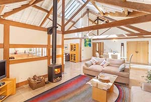 Five bedroom barn conversion near Tavistock, Devon