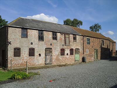 Unconverted barns near Selby, East Yorkshire