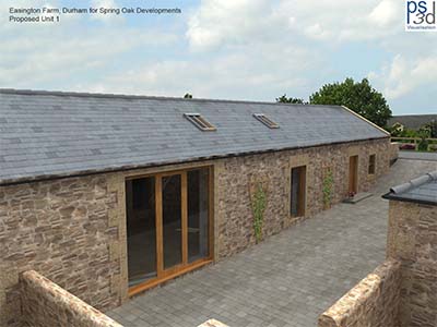 Barn conversion near Bamburgh