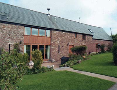 Barn conversion near Raglan, Monmouthshire