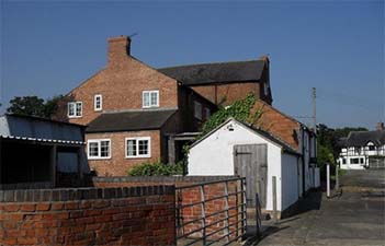 A farmhouse in Bell 'O Th' Hill, Tushingham on the Cheshire / Shropshire border