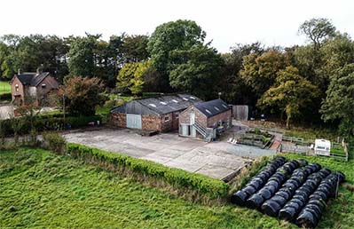 Unconverted barn in Butterton, Staffordshire