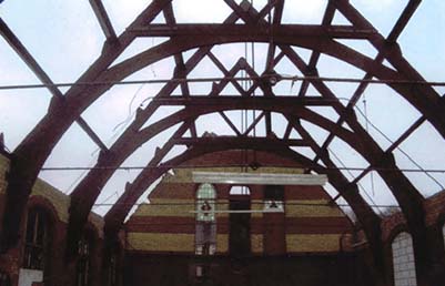 Dismantled church frame for sale currently in Hampshire