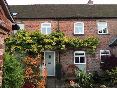 Converted barn near Ashbourne