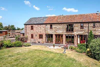 Converted barn near Taunton, Somerset