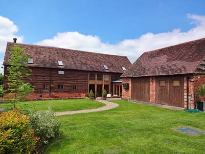 Barn conversion in Bishampton near Worcester