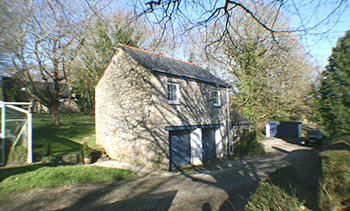 Barn with permission for conversion near Camborne, Cornwall