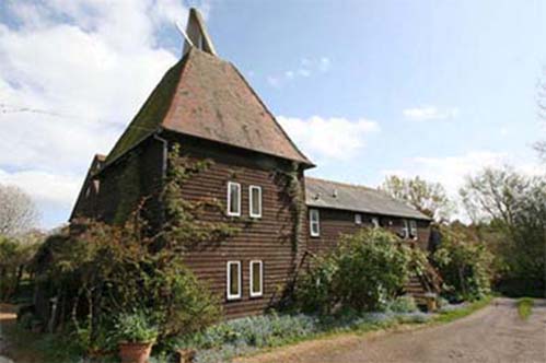 A six / seven bedroom converted oast house in Brenchley, Kent