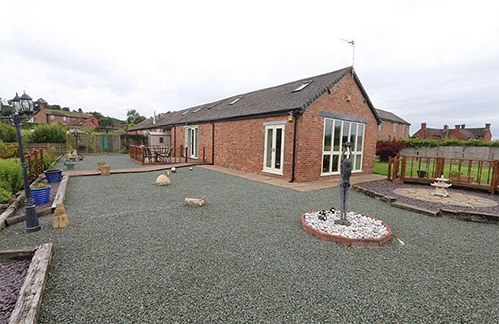 Converted barn near Market Drayton, Shropshire