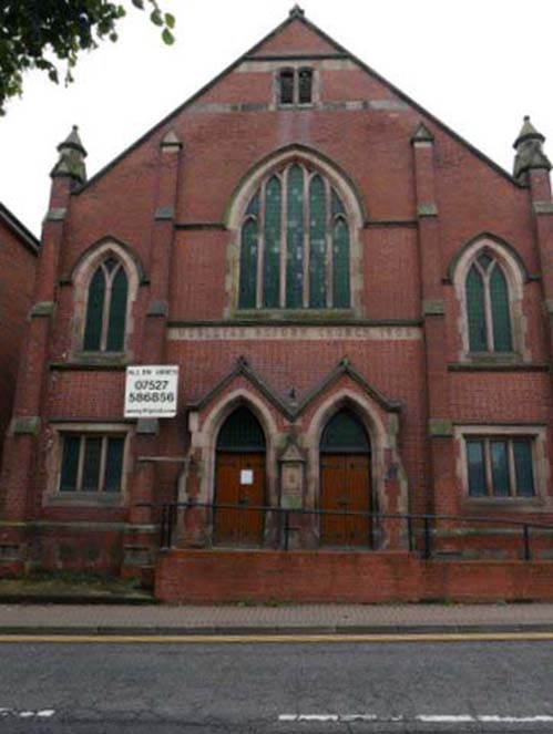 Former church for sale in Hucknall