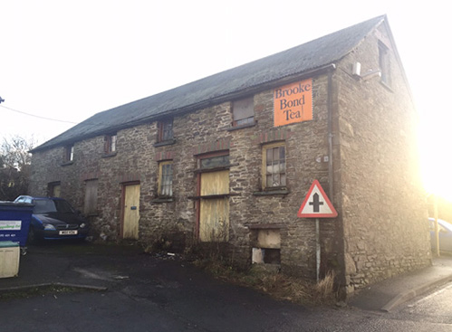 Unconverted barn for sale in Llanllwni, Carmarthenshire