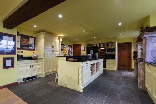 A four bedroom barn conversion near Leek, Staffordshire