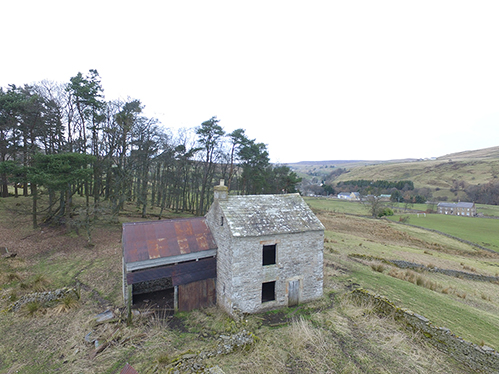 Unconverted barn with land near Alston