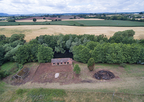 Unconverted barn for sale with planning permission in Hartlebury, near Worcester