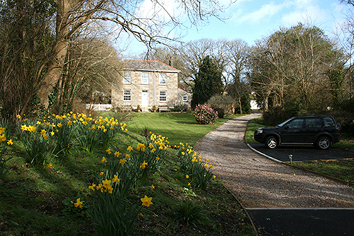 Former Mine Captains House Roscroggan Camborne Cornwall