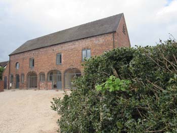 Newly converted barn near Newport, Salops