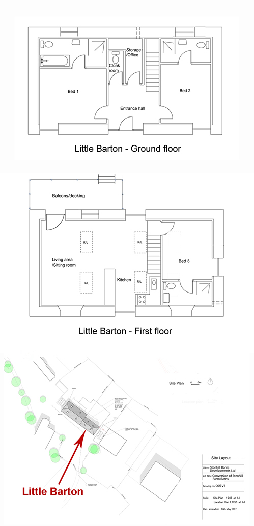 Floorplan of Contemporary barn near Launceston, Cornwall