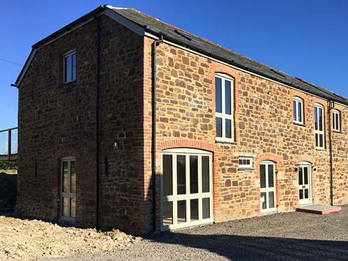 Converted barn near Bude, Cornwall