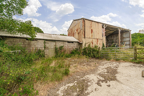 Unconverted barn for sale Tideford, Cornwall