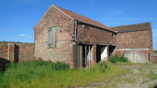 Unconverted barn near Selby, Yorkshire