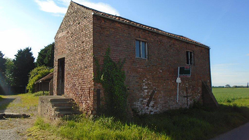 A traditional barn for conversion in Wistow, North Yorkshire