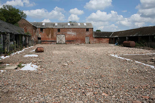 Range of barns with permission for conversion, Crowland, South Lincolnshire