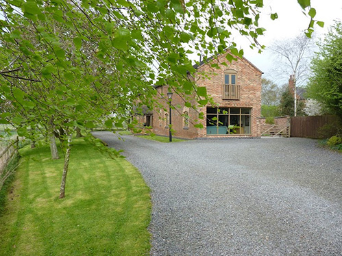 Converted barn near Lutterworth