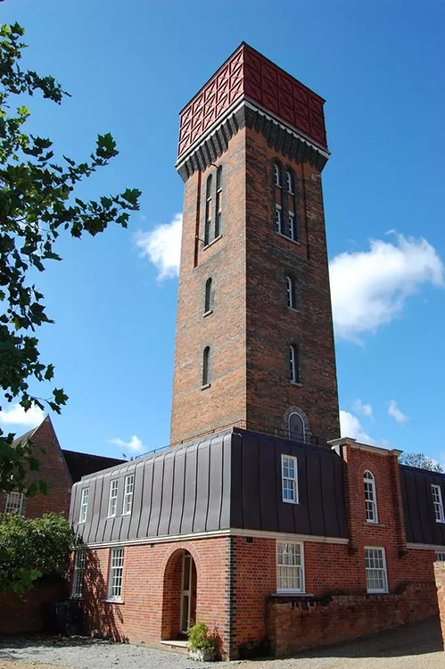 Converted water tower for sale near Woodbridge, Suffolk