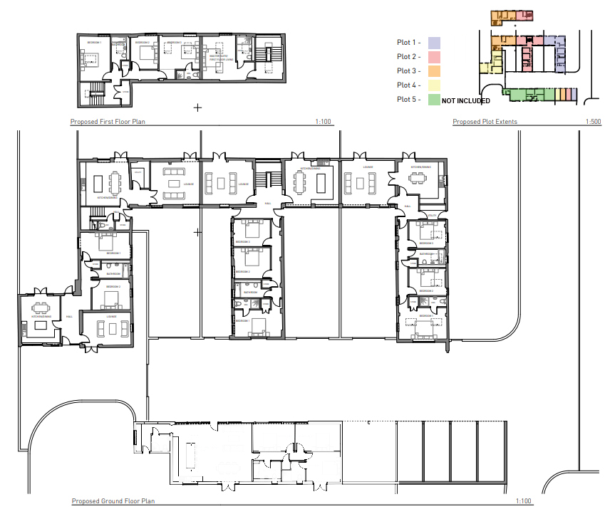 Floorplan of Unconverted barns for sale near Wellington, Shropshire