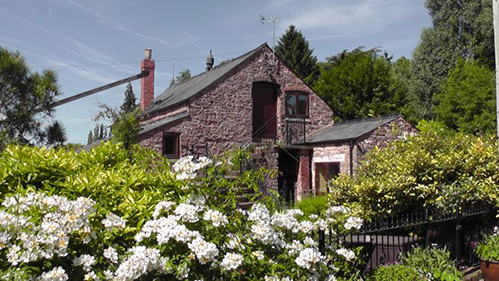 Smallholding with land and converted coach house near Ross on Wye, Herefordshire