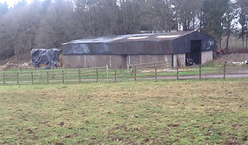 Unconverted barn near Tenbury Wells, Worcestershire