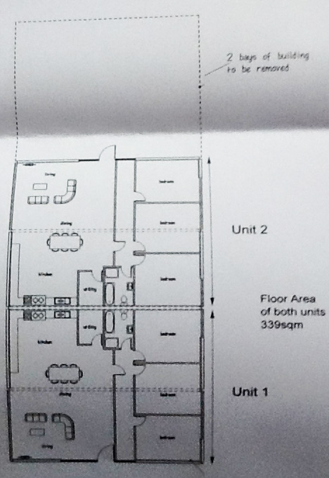 Floorplan of Unconverted barn near Tenbury Wells, Worcestershire