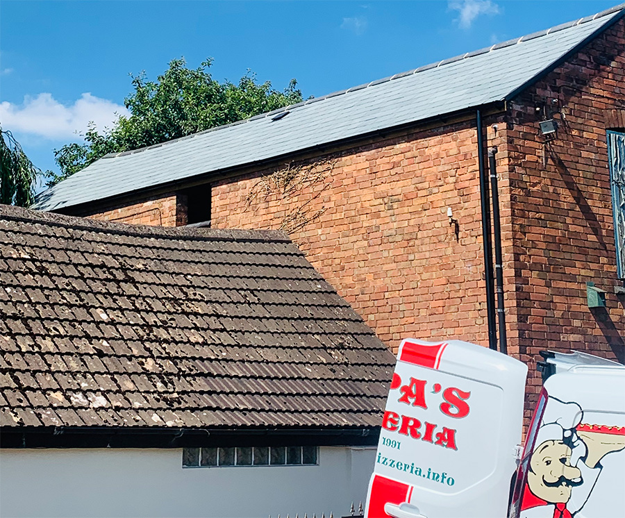 Unconverted barn with consent for conversion in Ibstock, Leicestershire