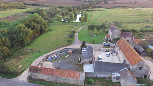 Unconverted barns for sale with permission for conversion in Great Addington, Northamptonshire