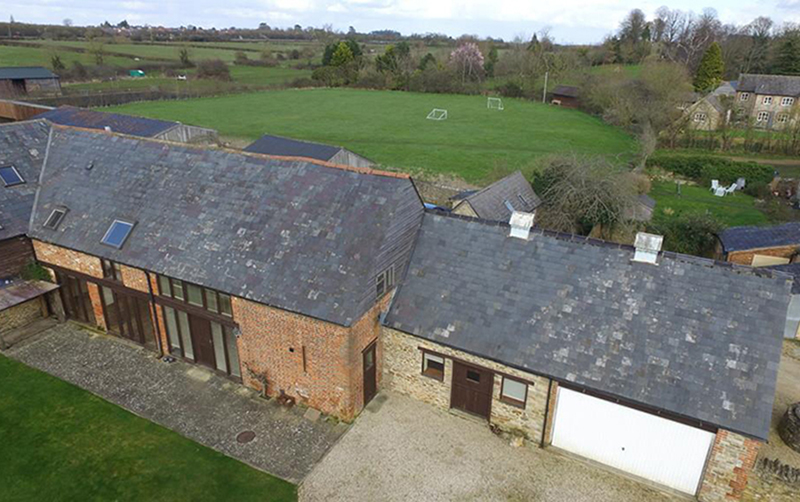 Six bedroom barn conversion in Little Coxwell, near Faringdon, Oxfordshire