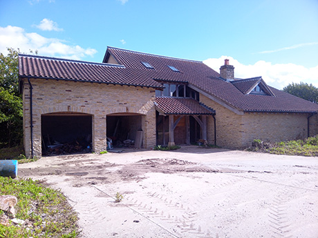 Farmhouse and unconverted barn for sale near Bristol