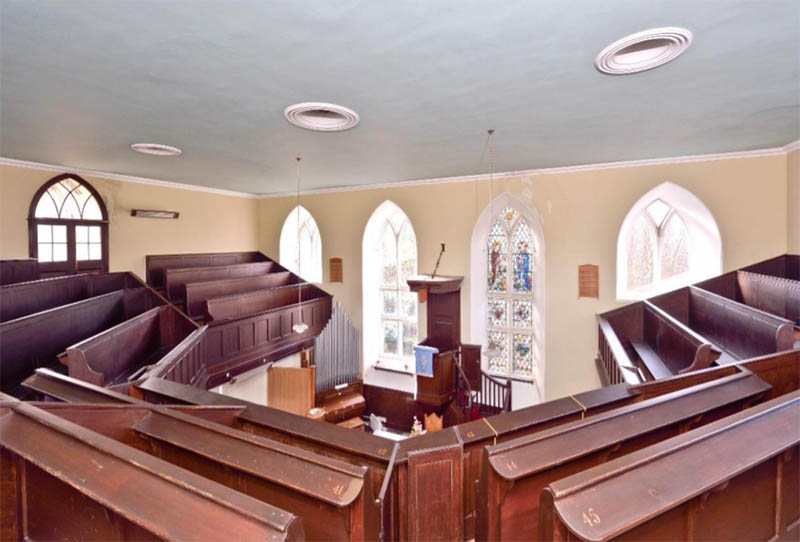 Unconverted church for sale near Langholm and Lockerbie in Dumfriesshire 