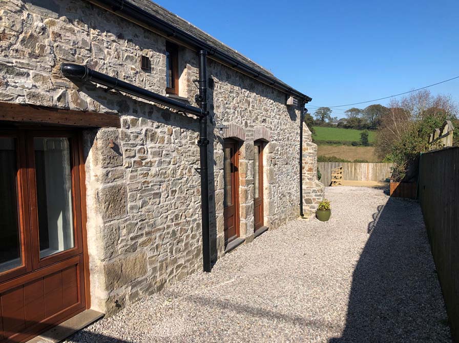 Converted barn for sale near Launcestown, Cornwall