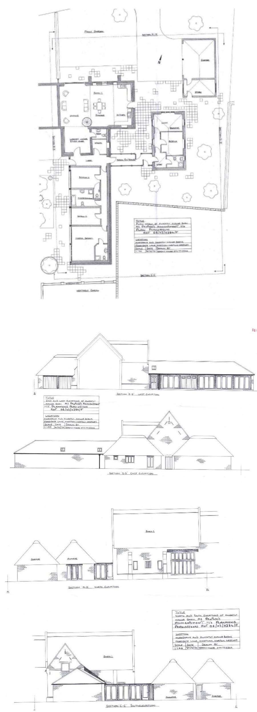 Floorplan of Barn for conversion in Martham, Norfolk