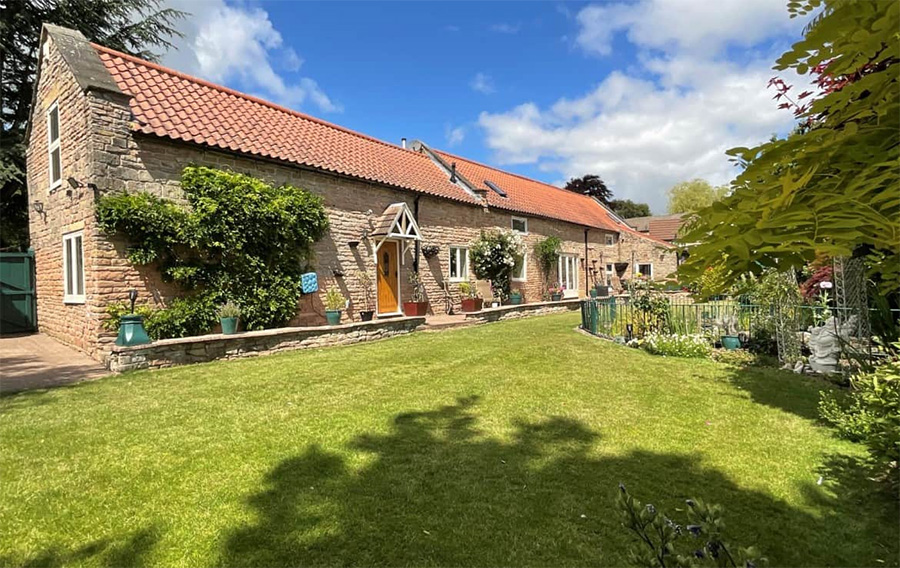 Barn conversion in Whitwell, Derbyshire