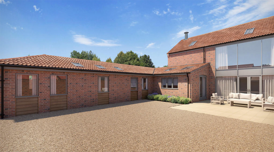 New barn for sale near Great Yarmouth, Norfolk 