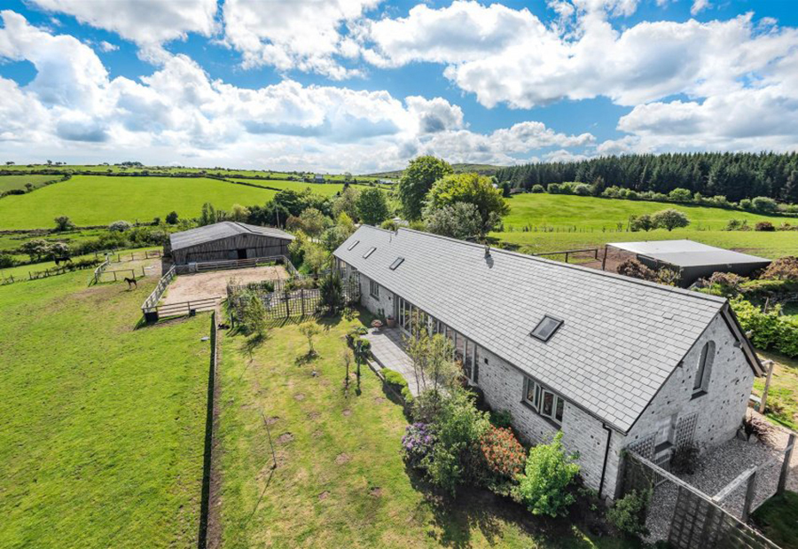 Equestrian property for sale near Launceston, Cornwall