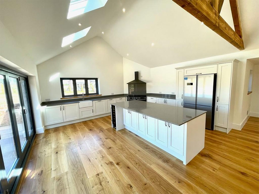 Contemporary barn for sale near Lowestoft, Suffolk 