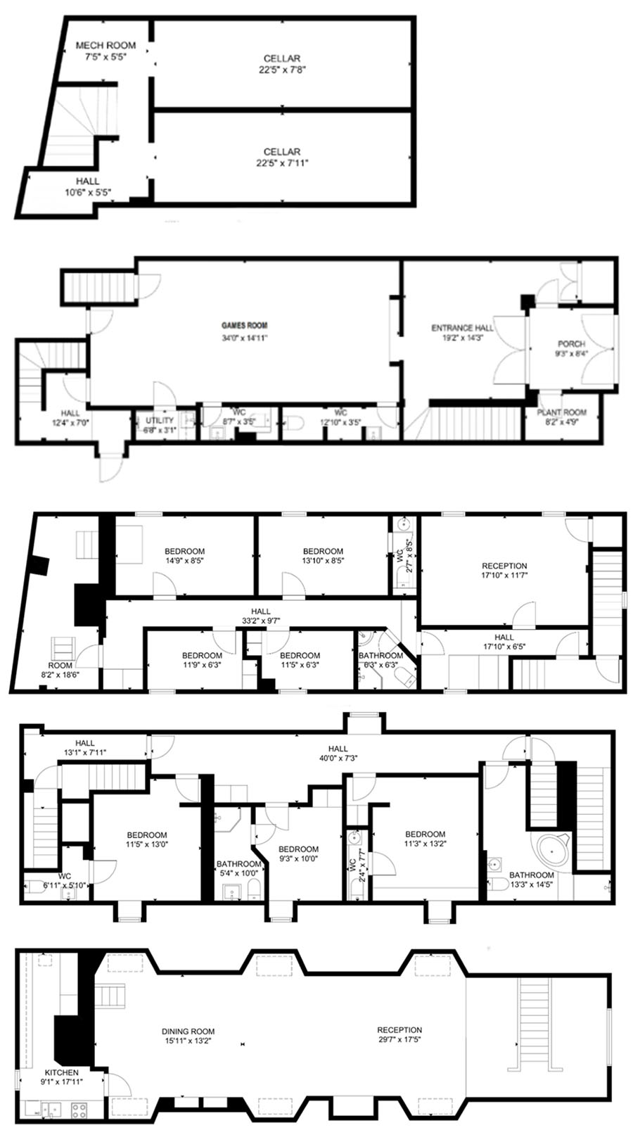 Floorplan of Former Malthouse For Sale In Powys