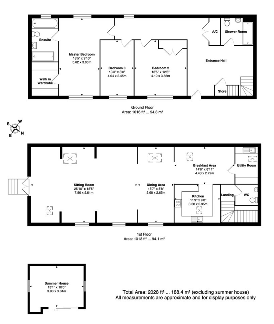 Floorplan of Granary conversion for sale, Milton Keynes, Buckinghamshire