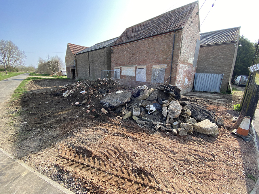 Development opportunity to complete the conversion of two former pear barns