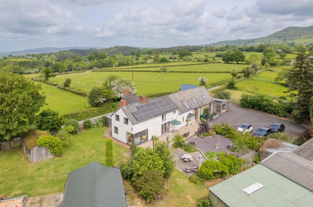 Barn conversion for sale near Welshpool, Powys