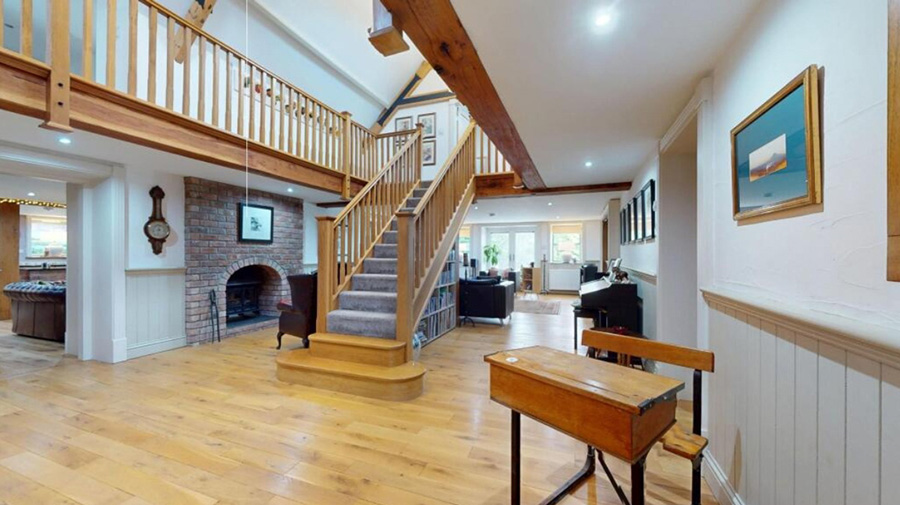 Converted school for sale with stunning views in Cynwyd, Denbighshire