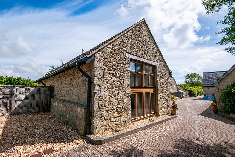 Four bedroom barn conversion for sale in the Hampshire village of Niton 