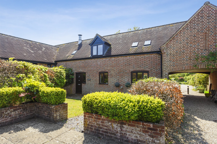 Individually designed barn conversion near Newbury